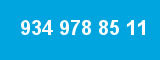 934 978 85 11